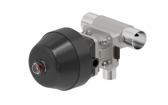 衛(wèi)生級L、T型(xing)不鏽鋼(gang)隔膜閥(fa)